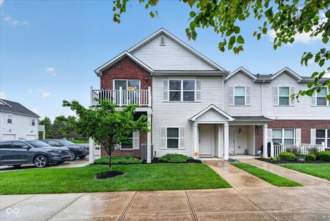 Photo of 12135 Scoria Drive #100, Fishers, IN 46038 (MLS # 22103061)