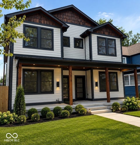 Photo of 3614 N Illinois Street, Indianapolis, IN 46208 (MLS # 22125120)