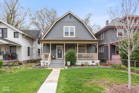 Photo of 1029 W 35th Street, Indianapolis, IN 46208 (MLS # 22092687)