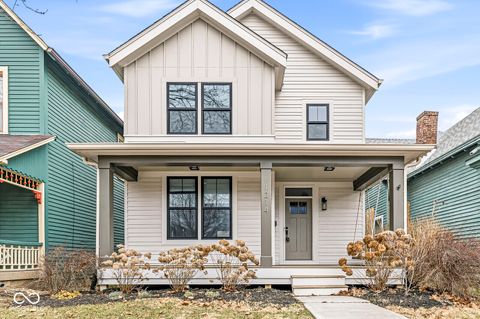 Photo of 1214 E New York Street, Indianapolis, IN 46202 (MLS # 22079064)