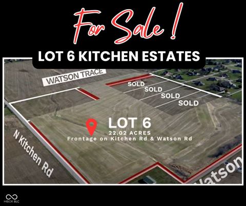 Lot 6 N Kitchen Road Mooresville IN 46158
