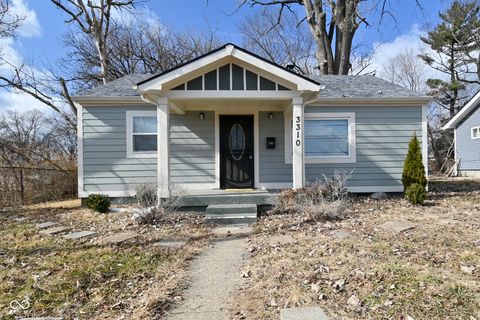 Photo of 3310 N Wallace Avenue, Indianapolis, IN 46218 (MLS # 22084543)