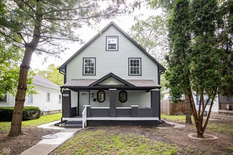 Photo of 618 N Gladstone Avenue, Indianapolis, IN 46201 (MLS # 22092254)