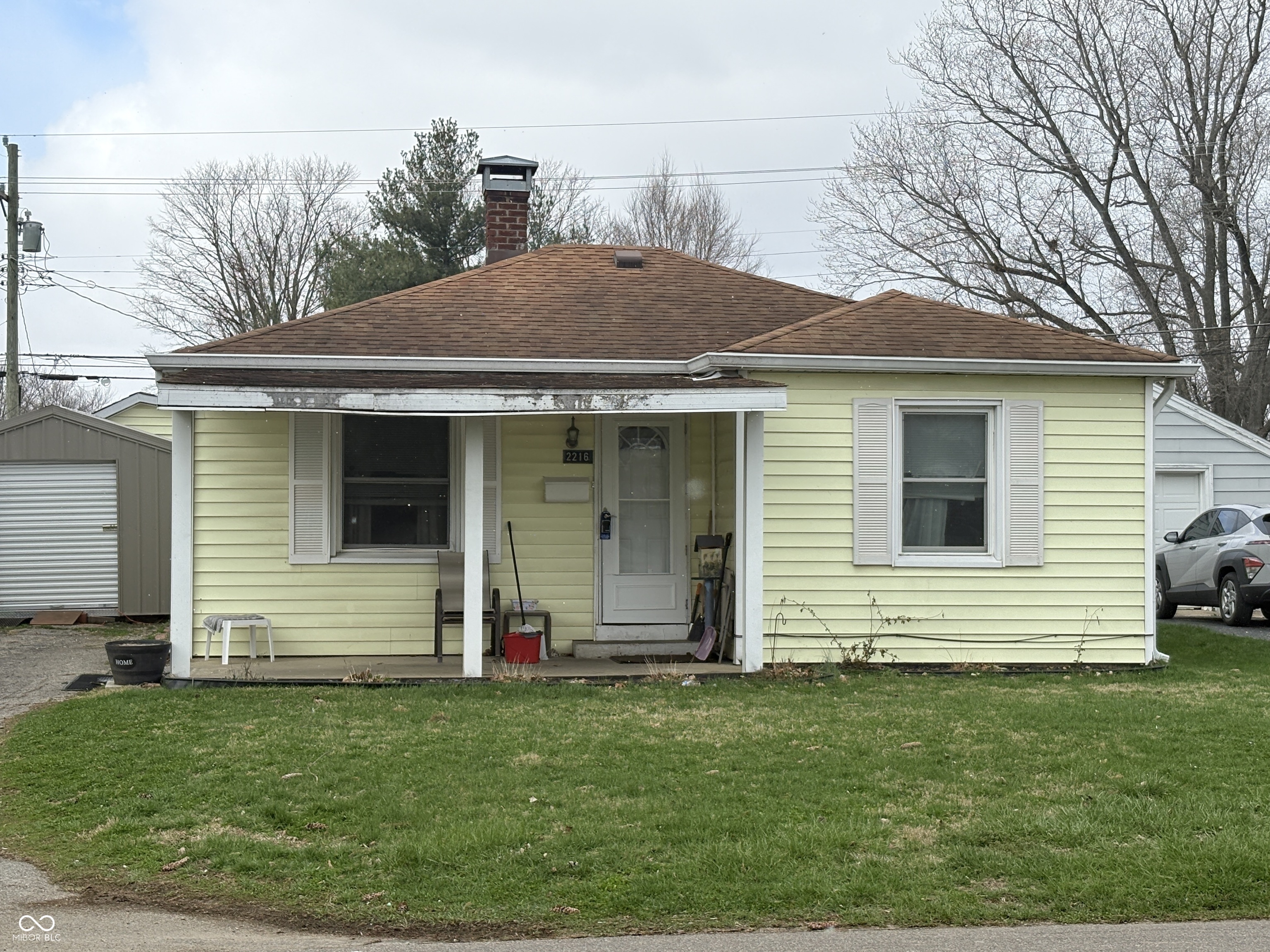 Front Of Structure