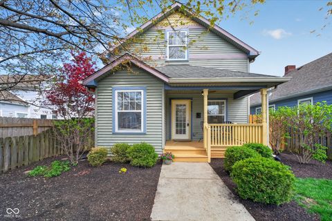 Photo of 1034 Elm Street, Indianapolis, IN 46203 (MLS # 22093019)