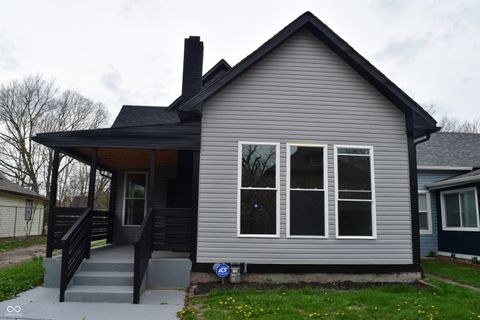 Photo of 1434 Lee Street, Indianapolis, IN 46221 (MLS # 22093181)
