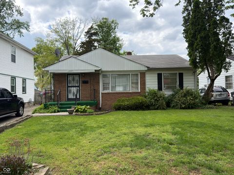 Photo of 3728 N Dequincy Street, Indianapolis, IN 46218 (MLS # 22099249)