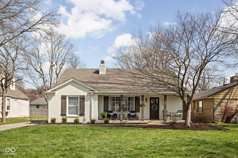 Photo of 6829 Willow Road, Indianapolis, IN 46220 (MLS # 22091125)