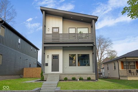 Photo of 1025 Churchman Avenue, Indianapolis, IN 46203 (MLS # 22096199)