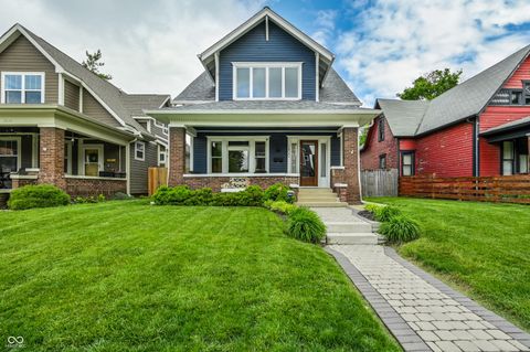 Photo of 1420 Woodlawn Avenue, Indianapolis, IN 46203 (MLS # 22098754)