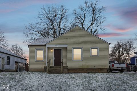 Photo of 5341 E 21st Street, Indianapolis, IN 46218 (MLS # 22077381)