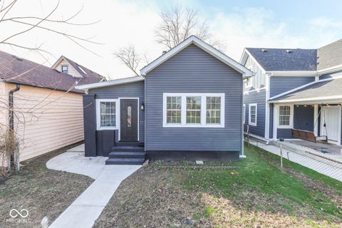 Photo of 333 Lincoln Street, Indianapolis, IN 46225 (MLS # 22089207)