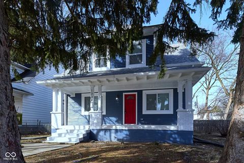 Photo of 1334 N Tuxedo Street, Indianapolis, IN 46201 (MLS # 22081734)