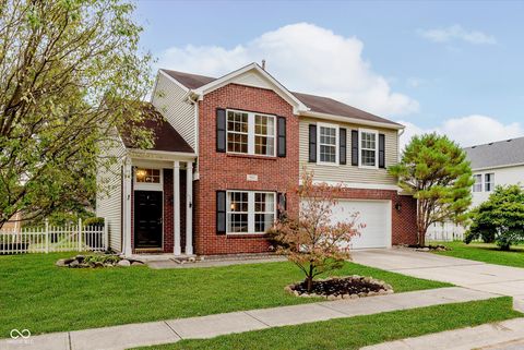 Photo of 9011 Harrison Run Court, Indianapolis, IN 46256 (MLS # 22067711)