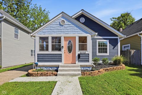 Photo of 2038 E 12th Street, Indianapolis, IN 46201 (MLS # 22102178)