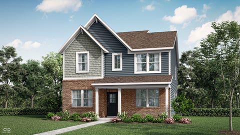Photo of 398 W Michigan Street, Fortville, IN 46040 (MLS # 22118372)