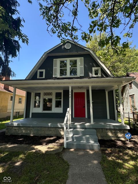 Photo of 342 N Gladstone Avenue, Indianapolis, IN 46201 (MLS # 22100940)