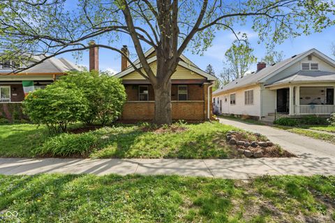 Photo of 1025 N Bosart Avenue, Indianapolis, IN 46201 (MLS # 22095410)