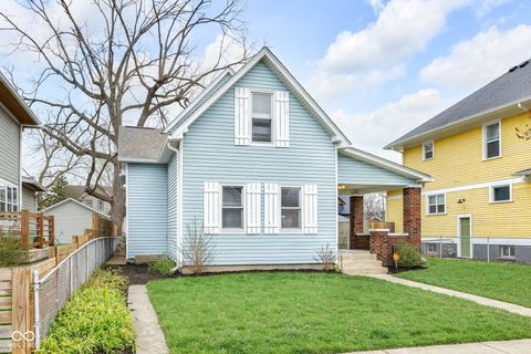 Photo of 809 N Temple Avenue, Indianapolis, IN 46201 (MLS # 22080095)