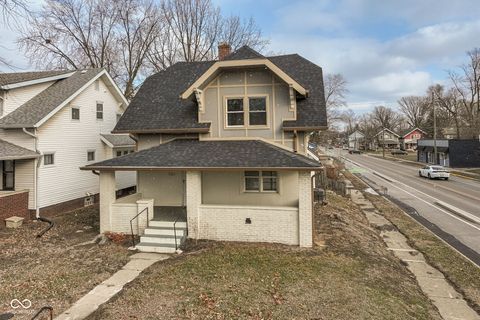 Photo of 501 N Dequincy Street, Indianapolis, IN 46201 (MLS # 22079856)