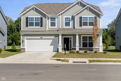 Photo of 10120 Bitternut Run Lane, Indianapolis, IN 46259 (MLS # 22125268)