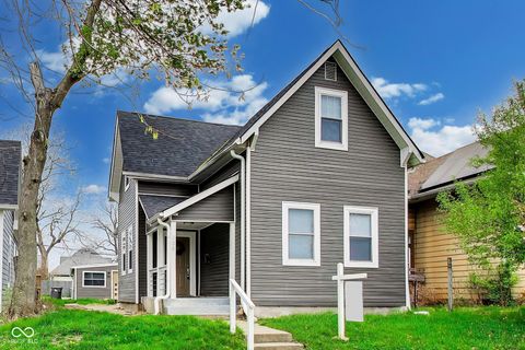 Photo of 338 N Randolph Street, Indianapolis, IN 46201 (MLS # 22094867)