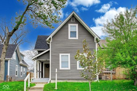 Photo of 338 N Randolph Street, Indianapolis, IN 46201 (MLS # 22094867)