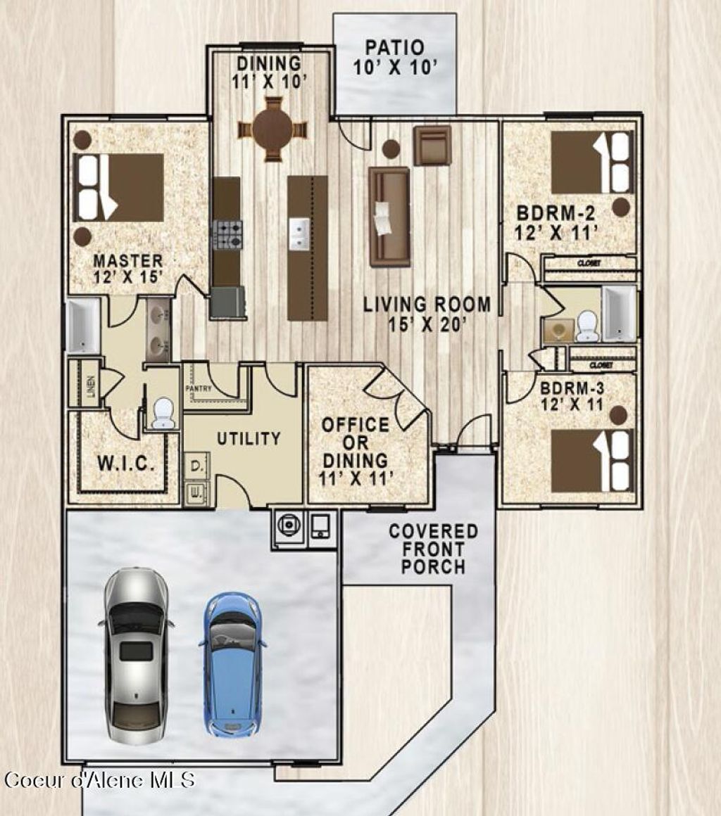 Photo of Lt 7 Blk 3 Valley, Oldtown, ID 83822 (MLS # 26-3942)
