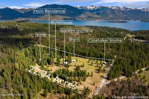 Photo of 6162 Eureka Rd, Sagle, ID 83860 (MLS # 26-3297)