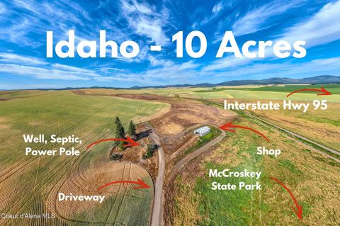 Vacant Land For Sale - 2915 Hangman Creek Creek<br/> Plummer, ID 83851