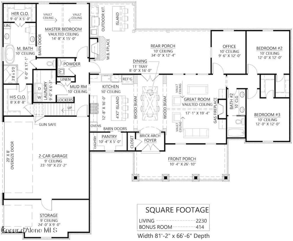 Photo of 456 Tamarack Ln, Sagle, ID 83860 (MLS # 25-9264)