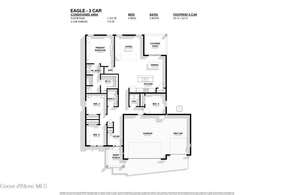 Photo of 3268 Darwin Fox, Post Falls, ID 83854 (MLS # 25-9670)