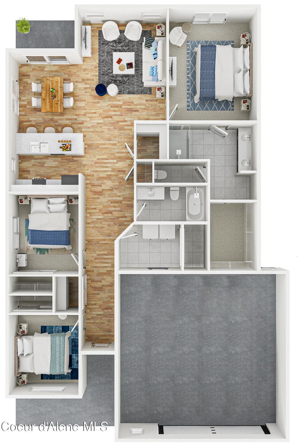 Photo of 832 Valley St, Oldtown, ID 83822 (MLS # 25-4257)