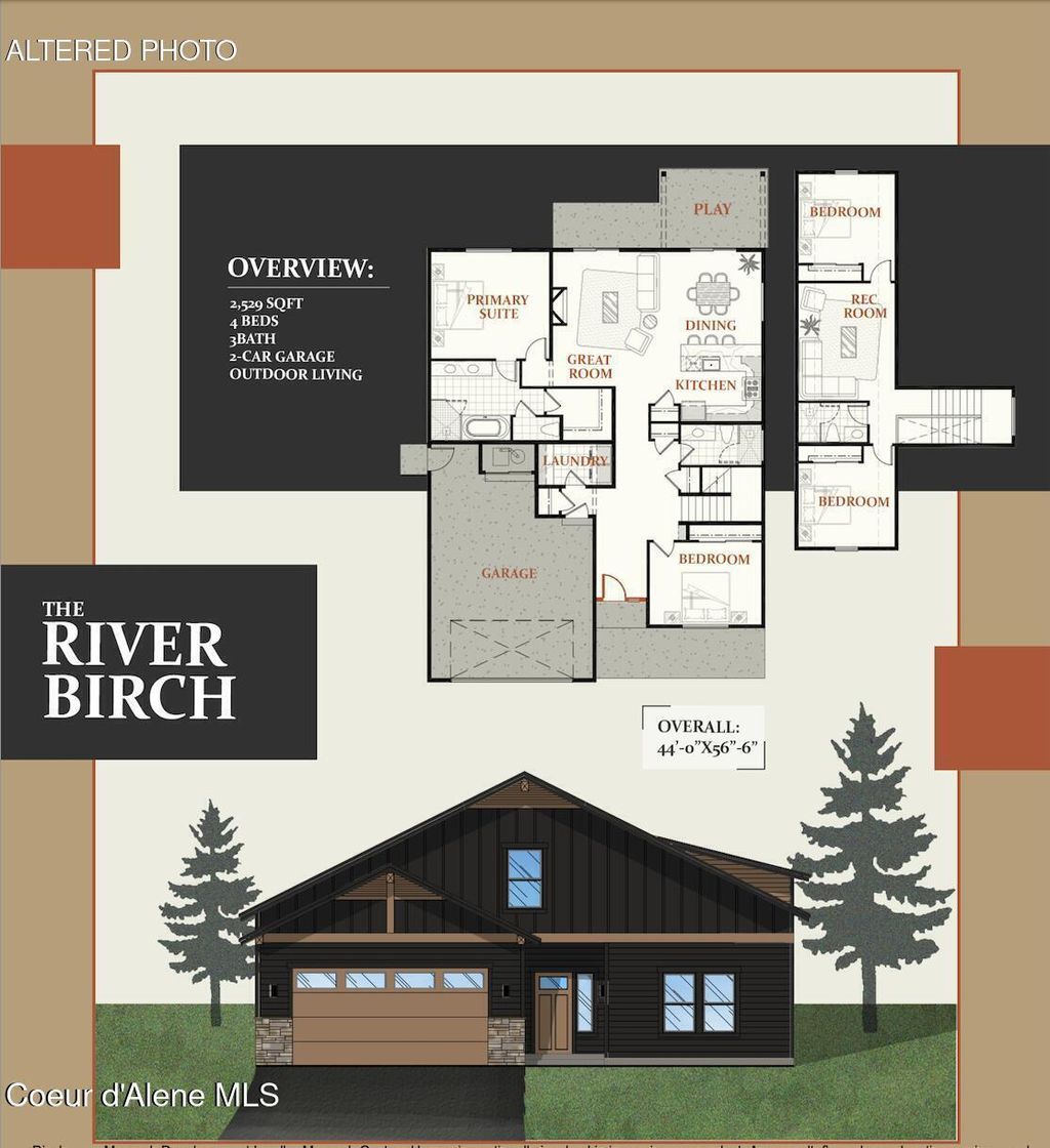 Photo of 1370 Tamarindo Ln, Hayden, ID 83835 (MLS # 26-287)