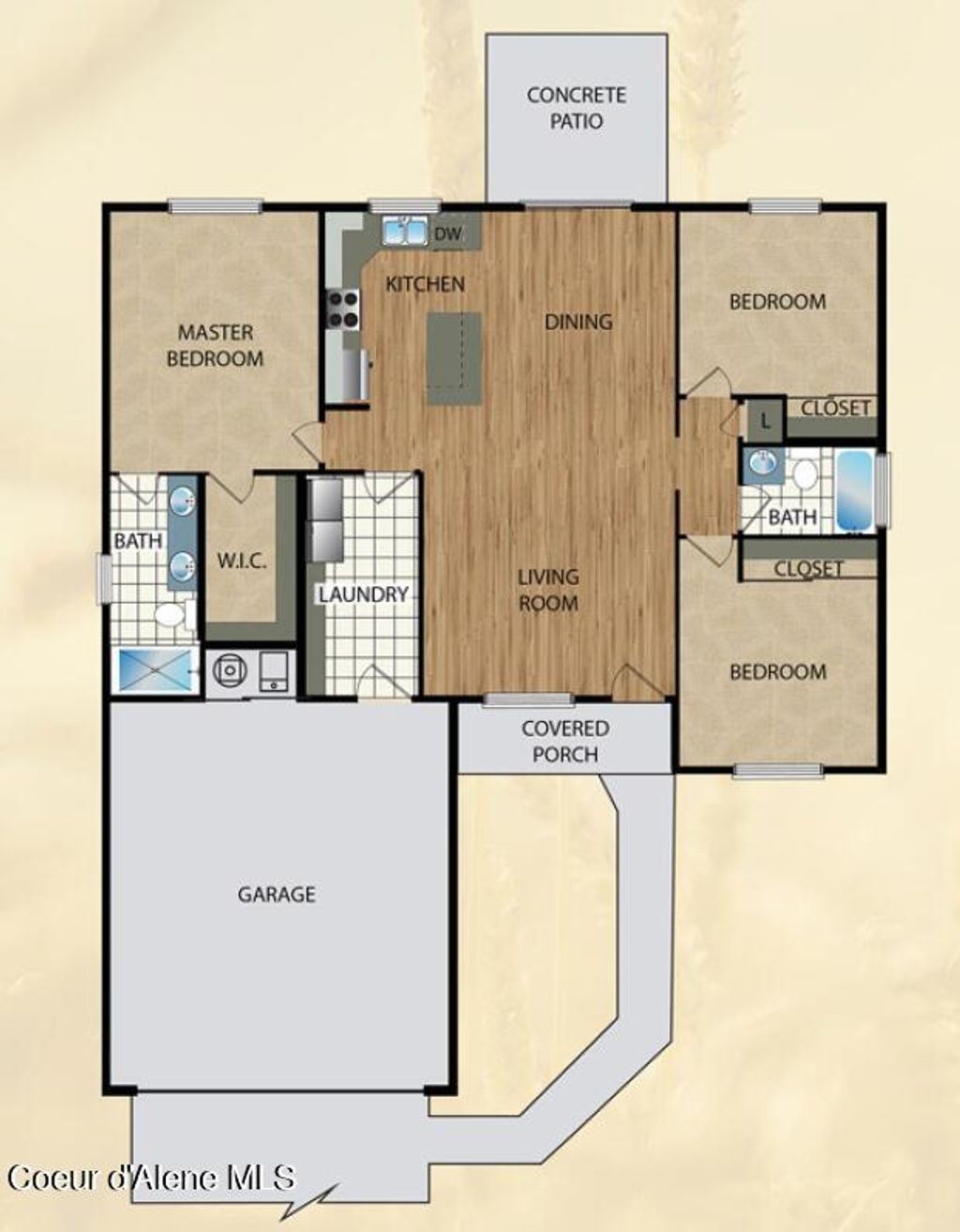 Photo of Lt 3 Blk 1 Valley, Oldtown, ID 83822 (MLS # 25-10020)