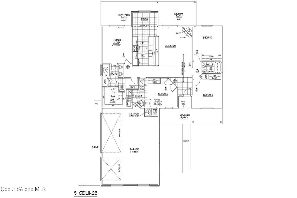Photo of 8030 SPLITRAIL Ave, Rathdrum, ID 83858 (MLS # 25-7394)