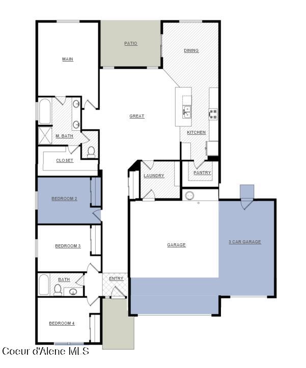 Post Falls, Idaho 83854, United States, 4 Bedrooms Bedrooms, ,2 BathroomsBathrooms,Residential,Active,196077