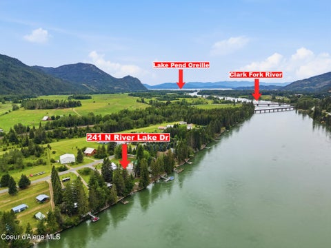 Photo of 241 River Lake Lake, Clark Fork, ID 83811 (MLS # 26-5952)