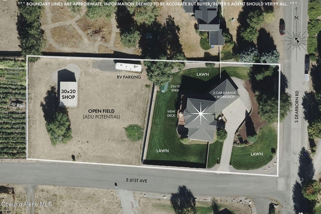 Photo of 6022 DEARBORN RD, Spokane, WA 99223 (MLS # 26-7661)