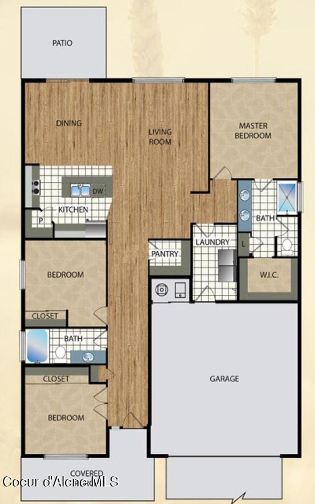 Photo of Lt 2 Blk 2 Valley St, Oldtown, ID 83822 (MLS # 25-3662)