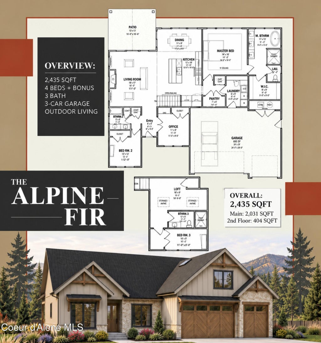 Photo of 1317 Tamarindo Ln, Hayden, ID 83835 (MLS # 26-9973)