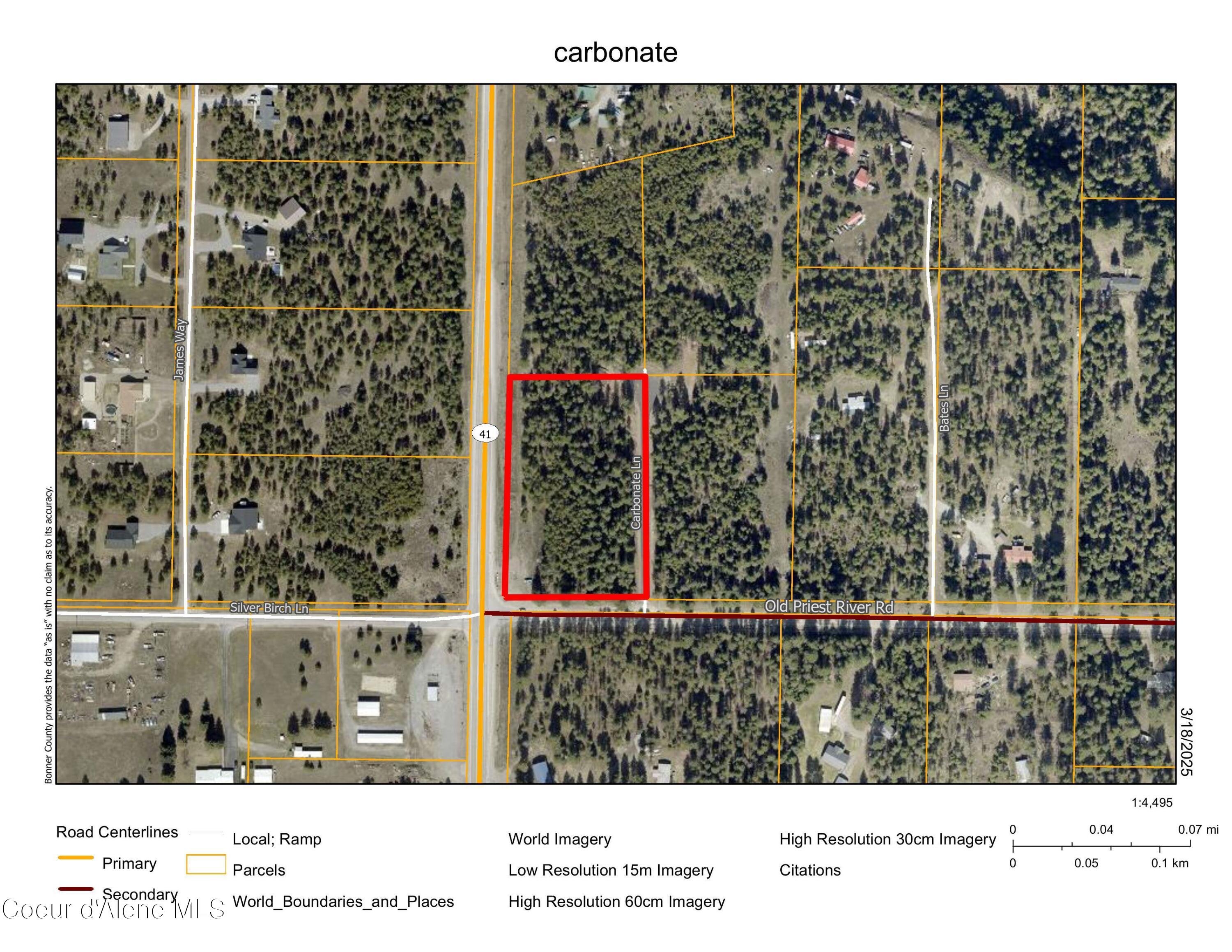 Lot 2 N Carbonate Ln, Oldtown, Idaho image 1