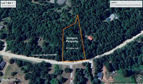 Vacant Land For Sale - LOT 7 BK 1 Fall Creek Rd Rd<br/> Naples, ID 83847