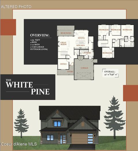 Photo of 1384 Tamarindo Ln, Hayden, ID 83835 (MLS # 26-302)