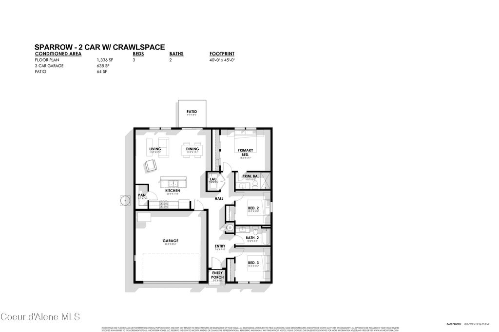 Photo of 4584 Culpeo, Post Falls, ID 83854 (MLS # 26-938)