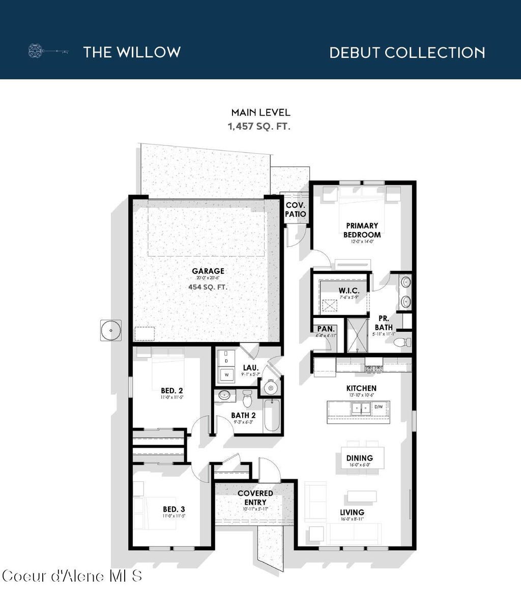 Photo of 5360 Aquila Ave, Post Falls, ID 83854 (MLS # 26-6927)