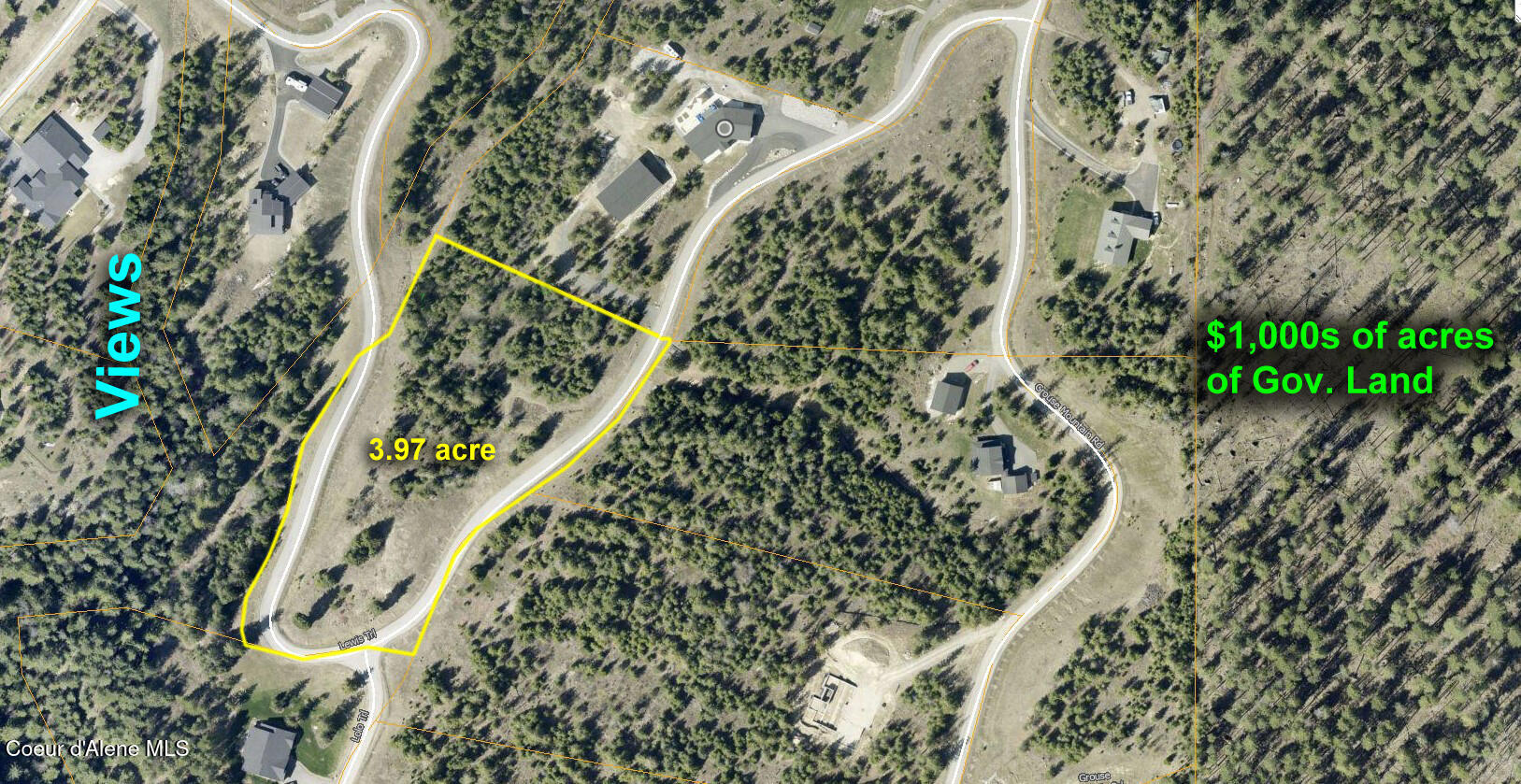 NKA Lewis Trail, Lot 3, Sagle, Idaho image 22