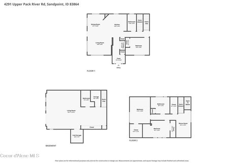 Homes For Sale - 4291 Upper Pack River River<br/> Sandpoint, ID 83864