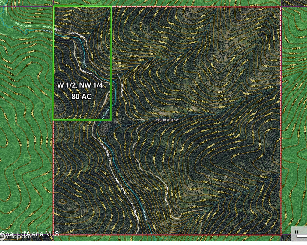 Photo of NW 80 Pack Creek Creek, unincorporated, ID 83525 (MLS # 26-9582)
