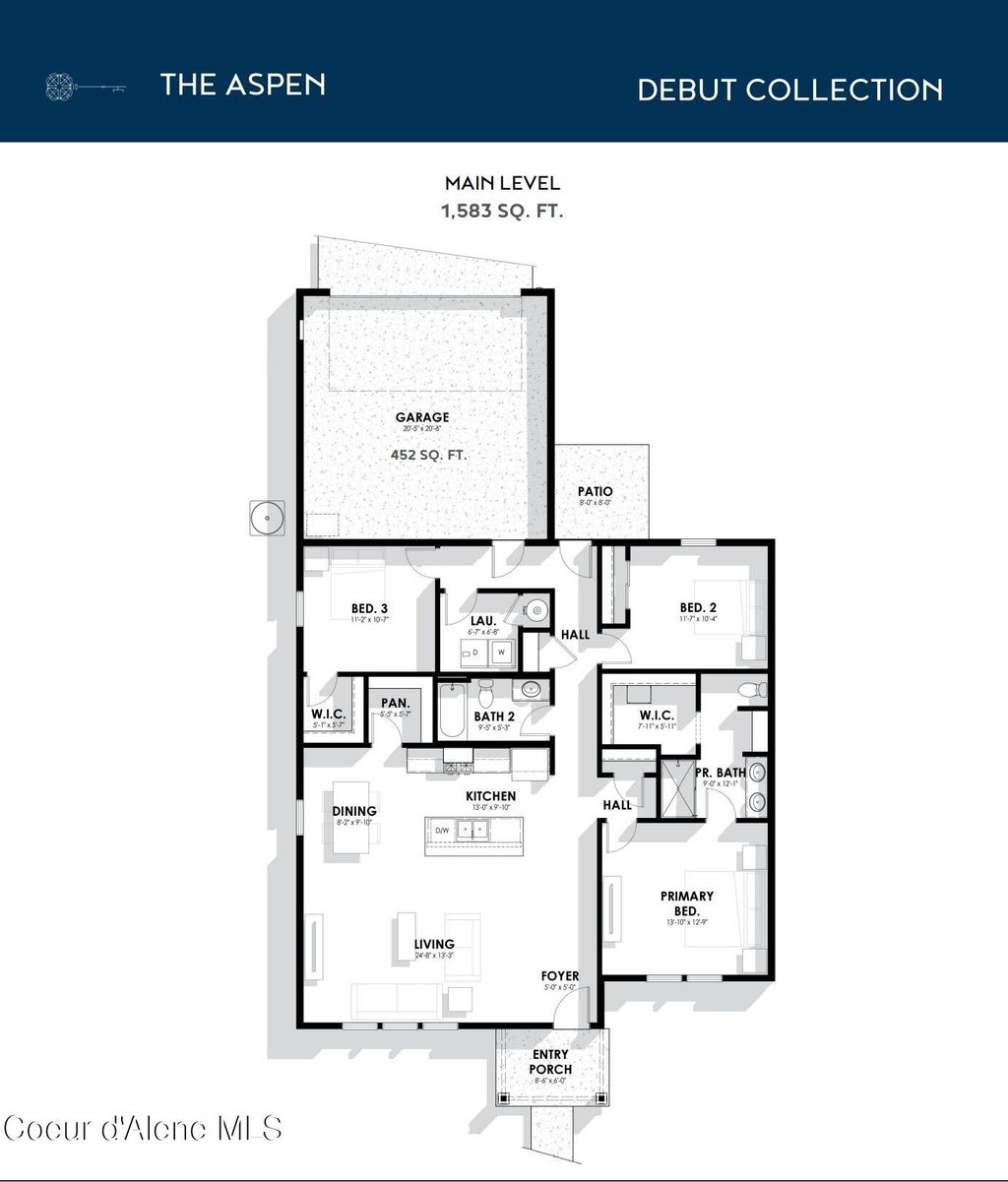 Photo of 5276 Antares, Post Falls, ID 83854 (MLS # 26-928)